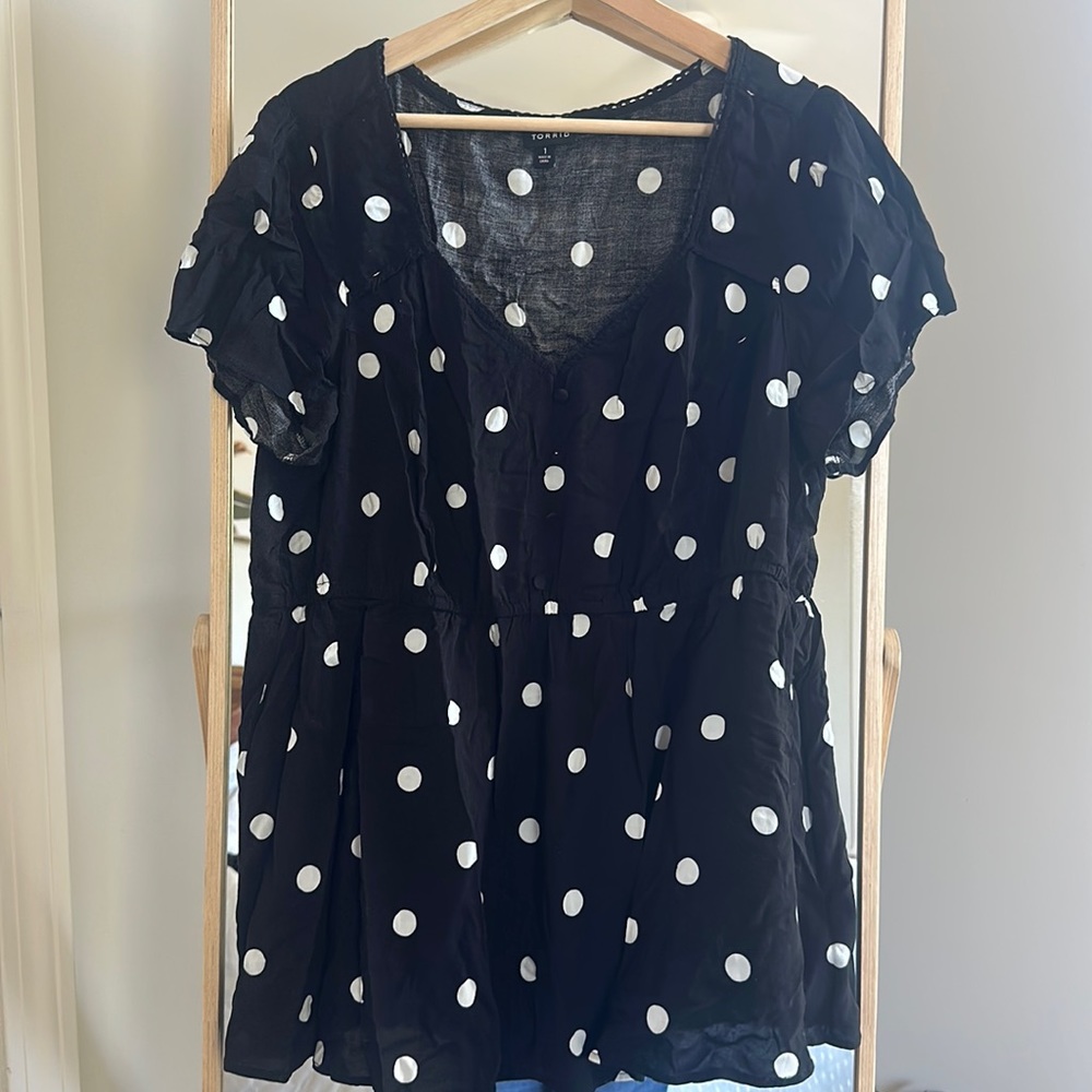 Torrid Polka Dot Top